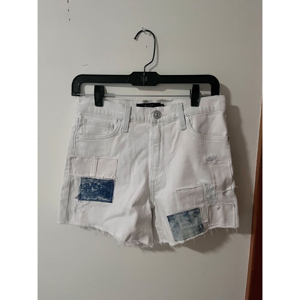 Hudson Jeans
Devon High-Rise Patchwork Boyfriend Shorts - Picture 2 of 6
